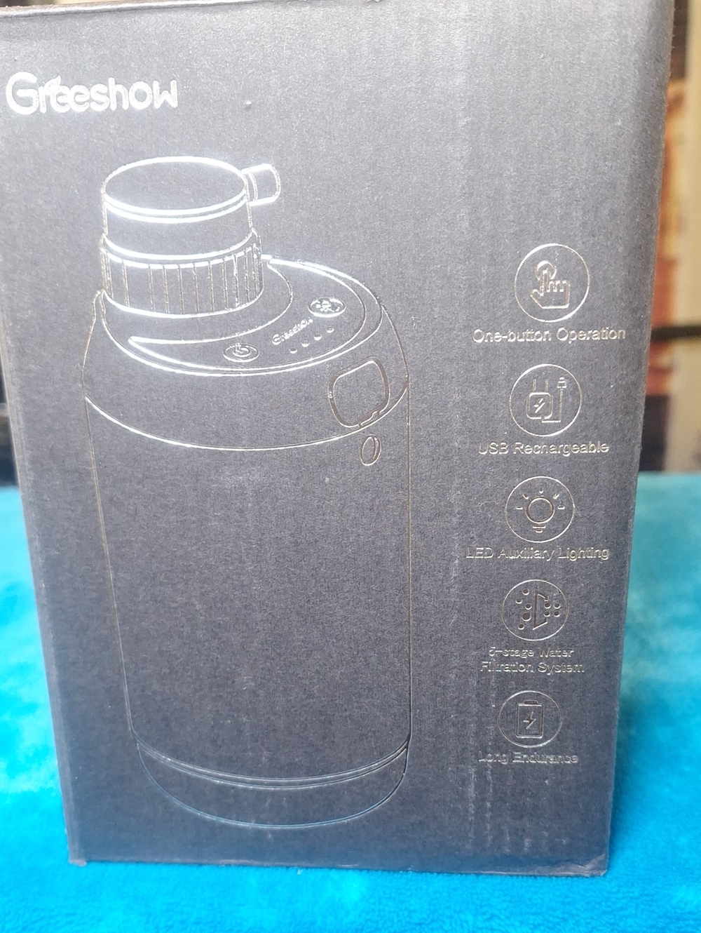 Gfeeshow Electric Water Purifier - Black